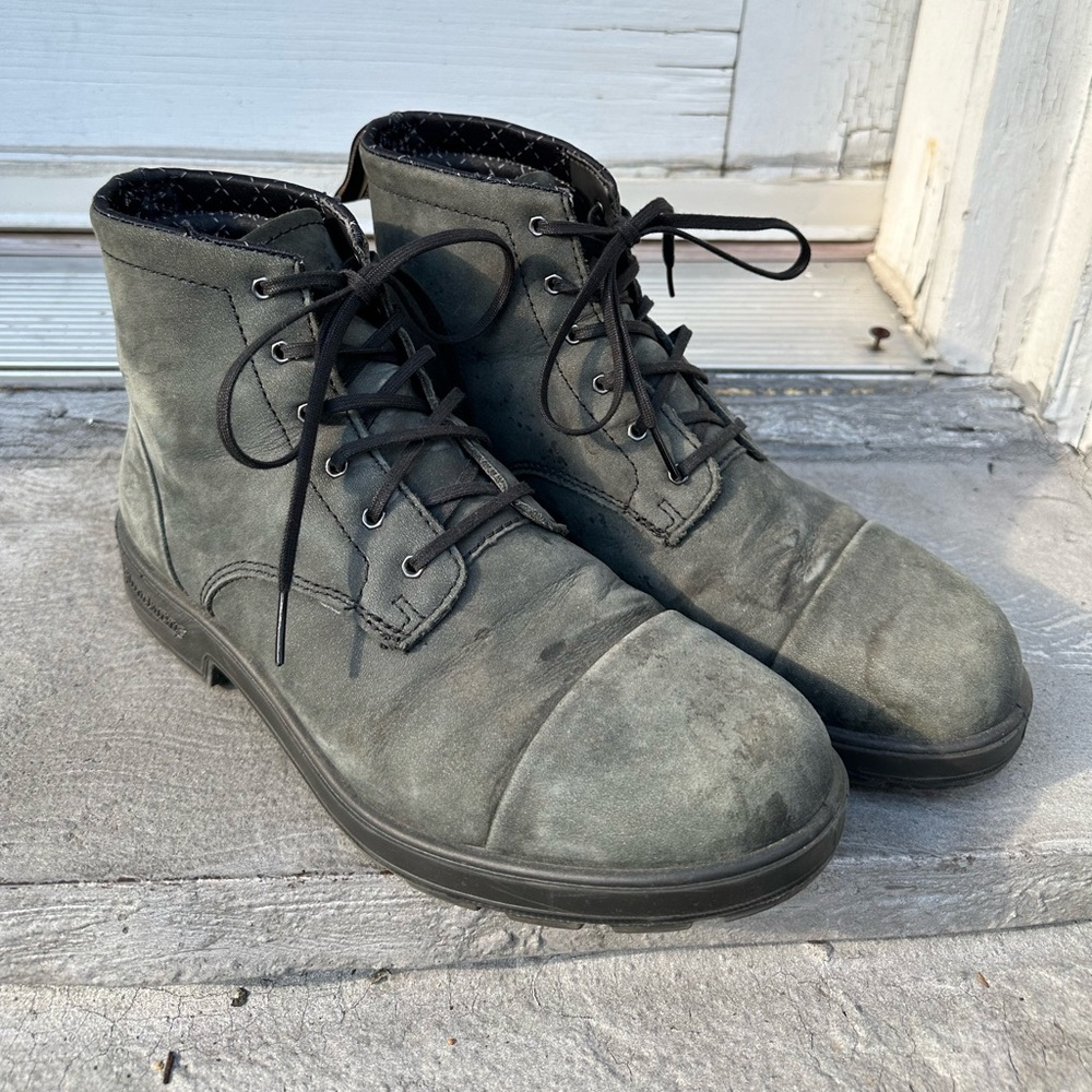 Blundstone 1916 Lace Up Boots - Rustic Black - Men’s US 9.5